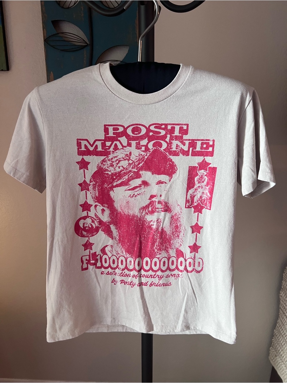 Post Malone F-1 Trillion Country Album Promo T-Shirt